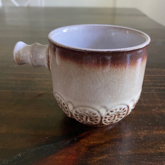 Ceramic Mug Set Unique Face Design Stoneware Coffee Cup‎ Espresso Vintage - Picture 4 of 6